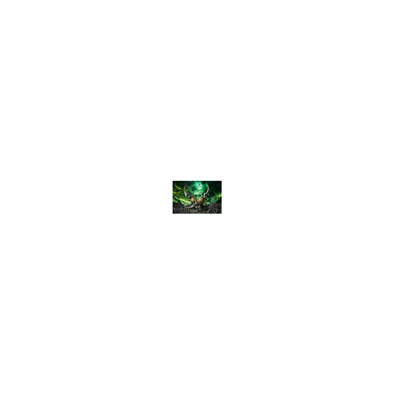 Podwójna replika w skali 1:1 Blizzard World of Warcraft- Warglaive of Azzinoth