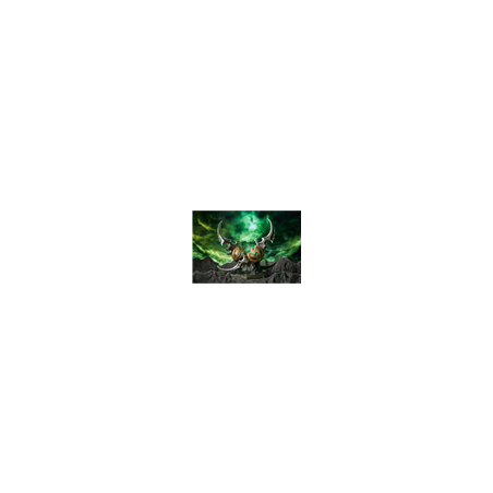 Podwójna replika w skali 1:1 Blizzard World of Warcraft- Warglaive of Azzinoth