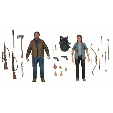 Figurki akcji The Last of Us 2 Ultimate 2-Pack Joel & Ellie 18 cm