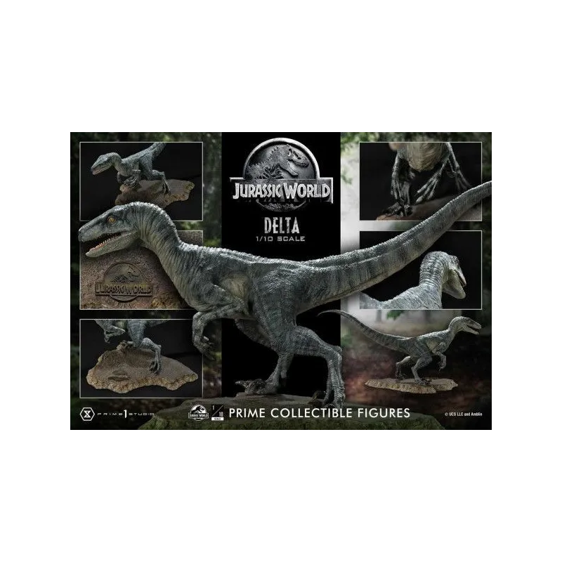 Jurassic World: Prime Collectible Figure Series - Delta 1:10 Scale Statue
