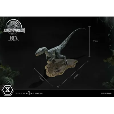 Jurassic World: Prime Collectible Figure Series - Delta 1:10 Scale Statue