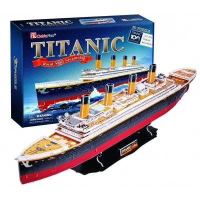 Puzzle 3D Titanic Duży