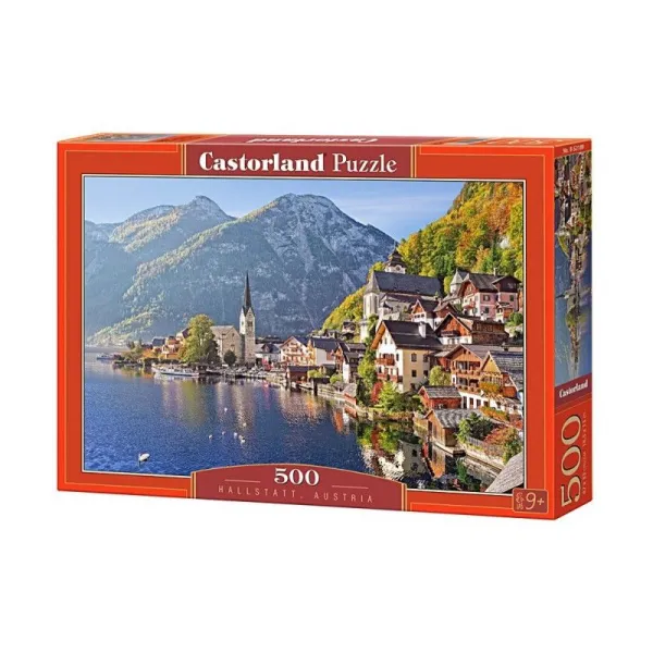 Puzzle 500 elementów - Hallstatt, Austria
