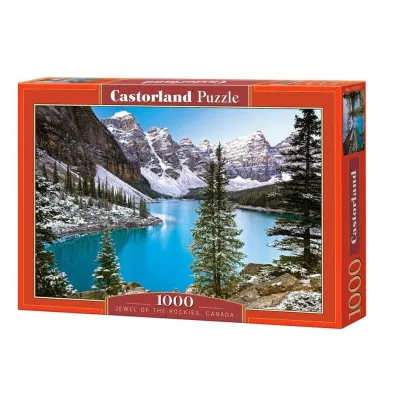 Puzzle 1000 elementów Kanada, Górskie jezioro