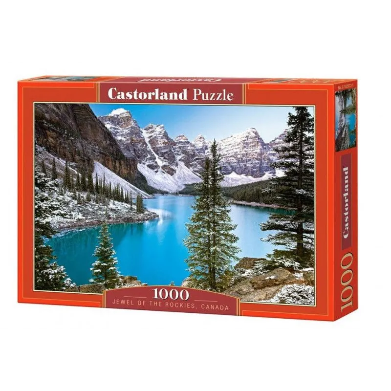 Puzzle 1000 elementów Kanada, Górskie jezioro