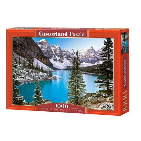 Puzzle 1000 elementów Kanada, Górskie jezioro