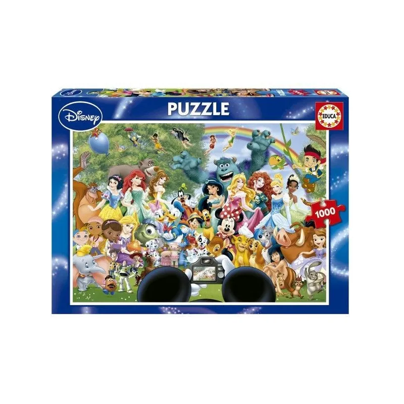 Puzzle 1000 elementów Cudowny świat Disneya