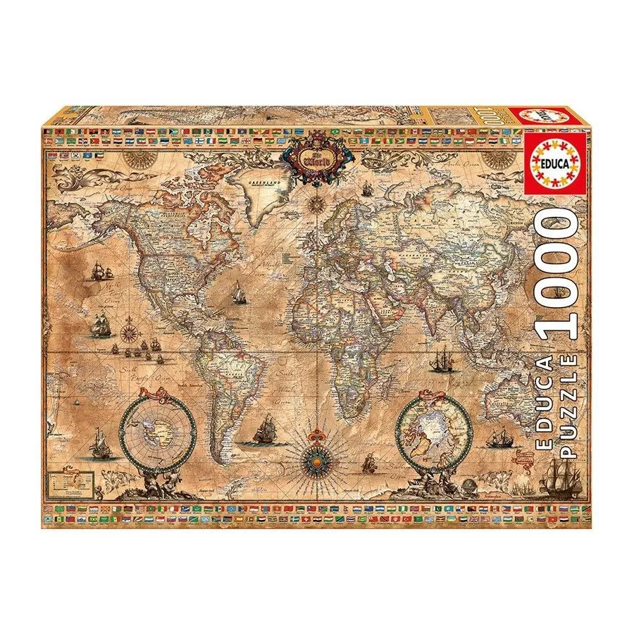 Puzzle 1000 elementów, Antyczna Mapa