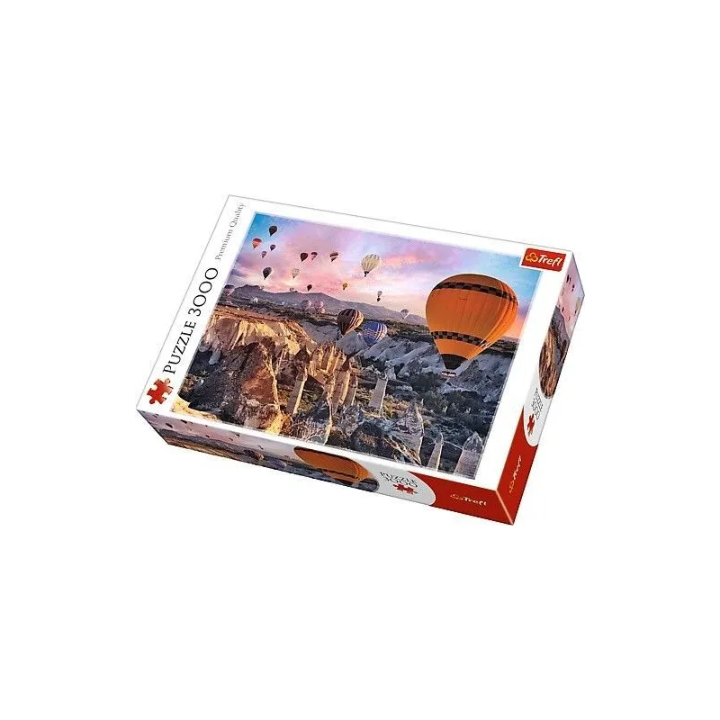 Puzzle 3000 elementów, Balony nad Kapadocją