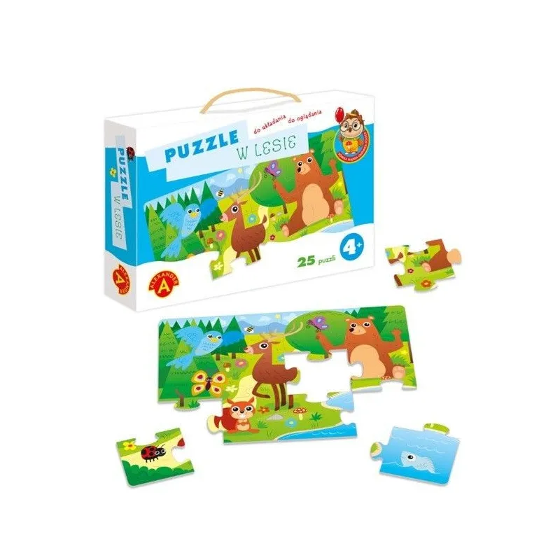 Puzzle w lesie, Sówka Mądra Główka