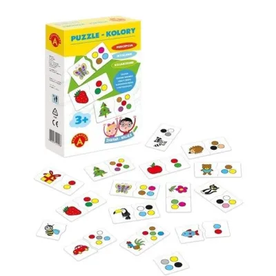 Puzzle Kolory Zabawa i Nauka