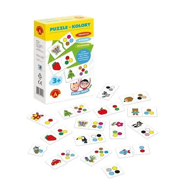 Puzzle Kolory Zabawa i Nauka