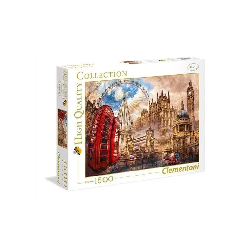 1500 elementów High Quality Vintage London