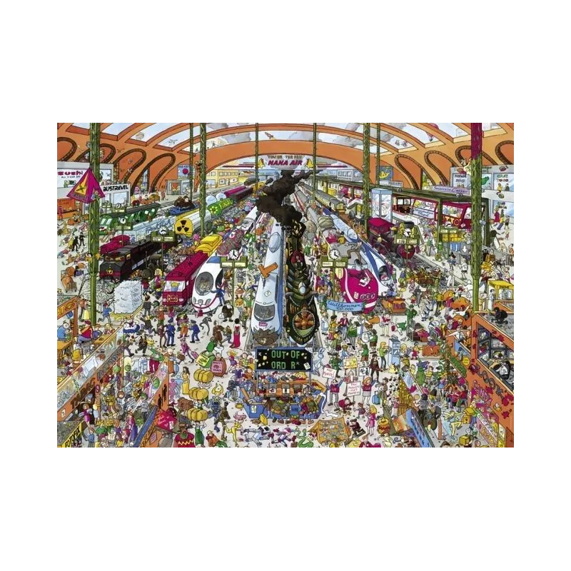 2000 elementów Dworzec kolejowy