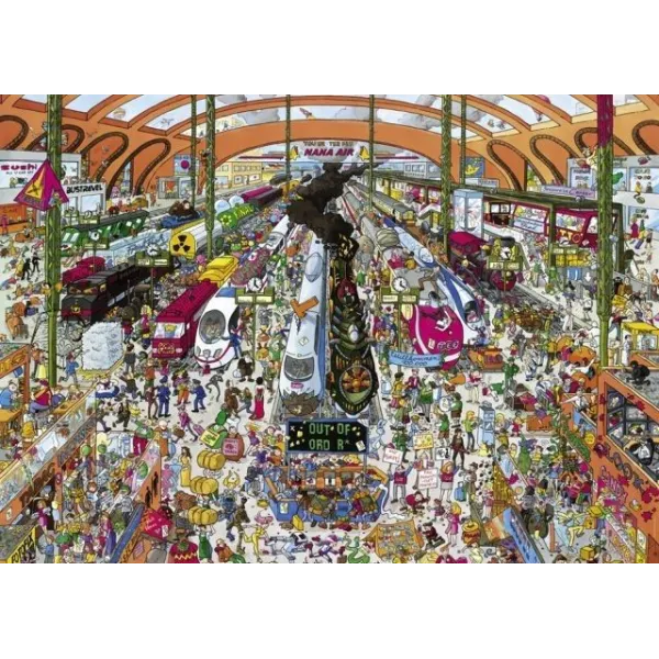 2000 elementów Dworzec kolejowy