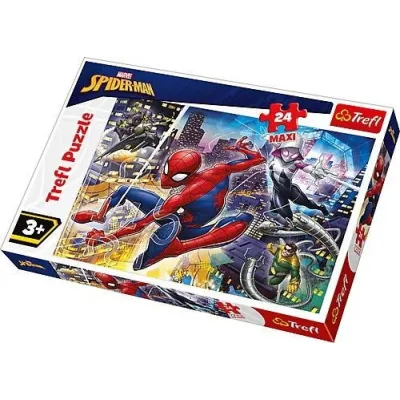 Puzzle 24 elementy Maxi - Nieustraszony Spider-Man