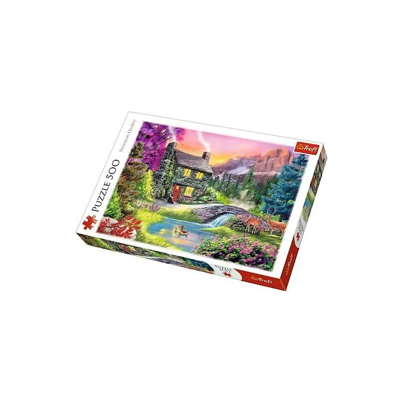 Puzzle 500 elementów - Górska sielanka