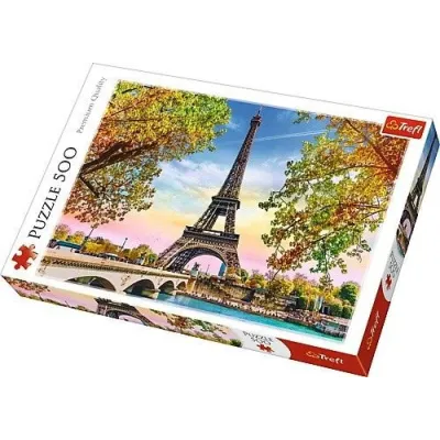 Puzzle 500 elementów - Romantyczny Paryż