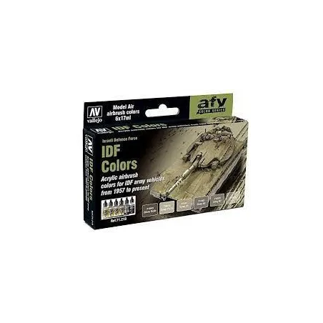Zestaw farb Vallejo 71210 IDF Colors