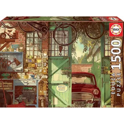 Puzzle 1500 elementów Stary garaż, Arly Jones