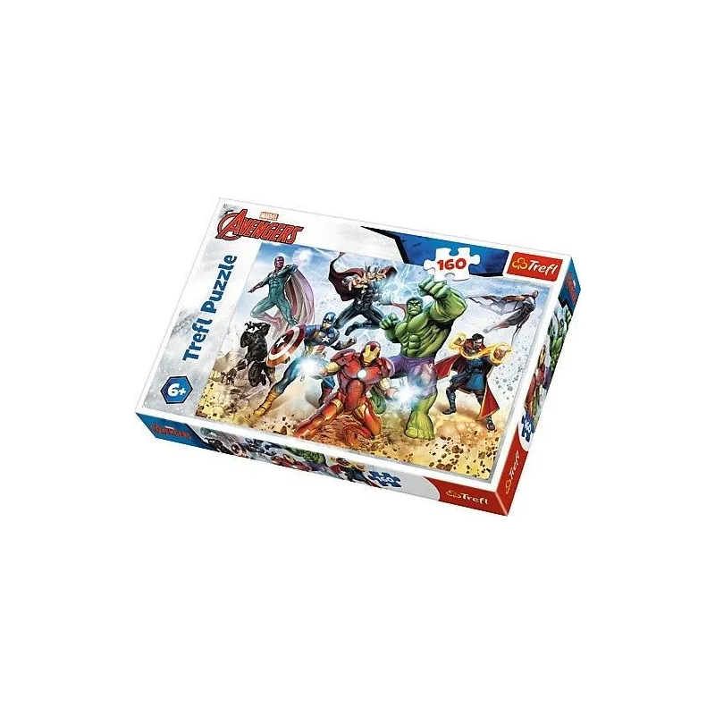 Puzzle 160 elementów Avengers - Gotowi by ratować świat