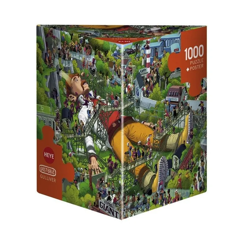 Puzzle 1000 elementów - Guliwer