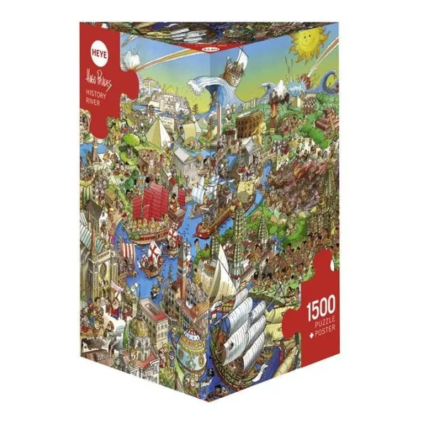 Puzzle 1500 elementów - Rzeka historii