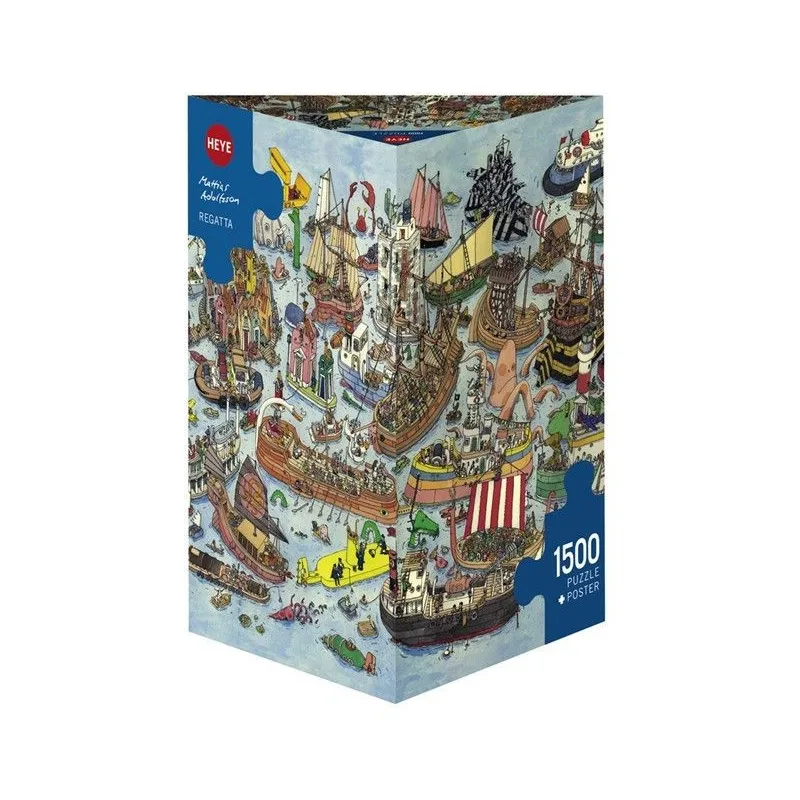 Puzzle 1500 elementów - Regaty