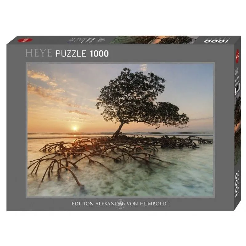 Puzzle 1000 elementów - Namorzyn o wschodzie słońca