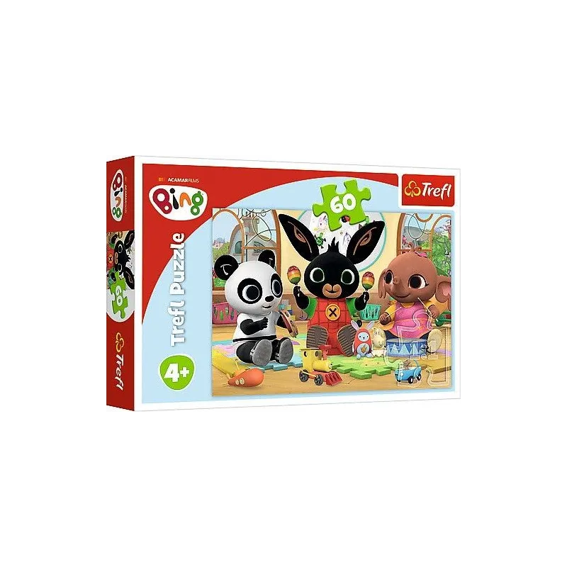 Puzzle 60 elementów - Bing - W rytmie Binga