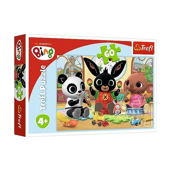 Puzzle 60 elementów - Bing - W rytmie Binga