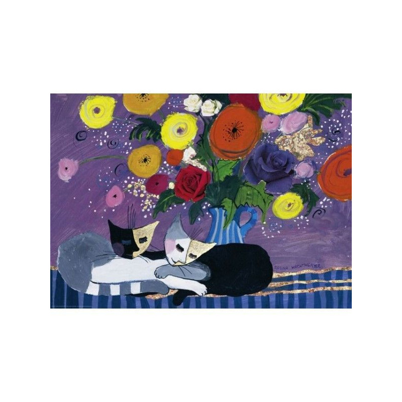 Puzzle 1000 elementów Śpiące koty