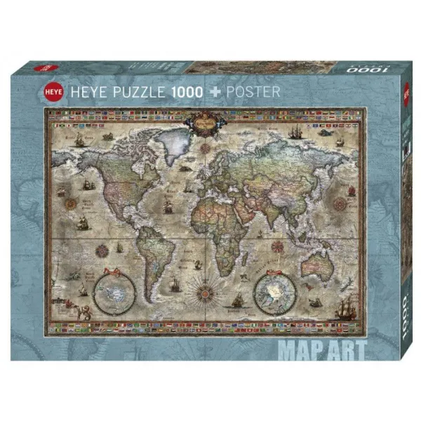 Puzzle 1000 elementów Retro World