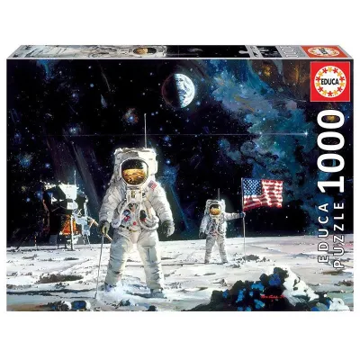 1000 elementów Pierwszy człowiek na księżycu