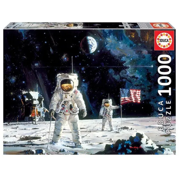 1000 elementów Pierwszy człowiek na księżycu