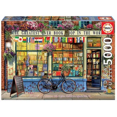 Puzzle 5000 elementów Najlepsza ksiegarnia na Świecie