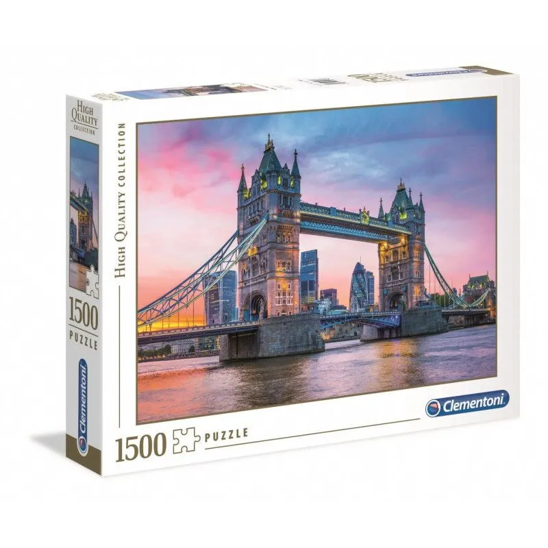 Puzzle 1500 elementów HQ Tower Bridge Sunset