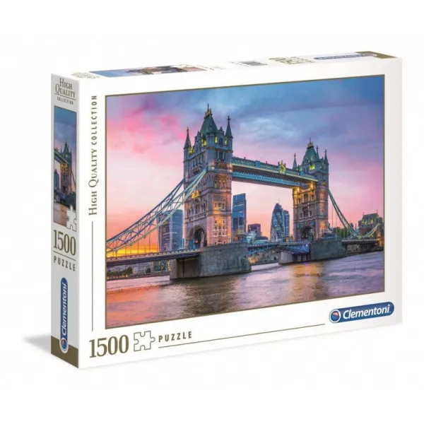 Puzzle 1500 elementów HQ Tower Bridge Sunset