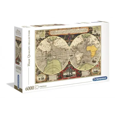 Puzzle 6000 elementów HQ Antyczna Mapa Morska