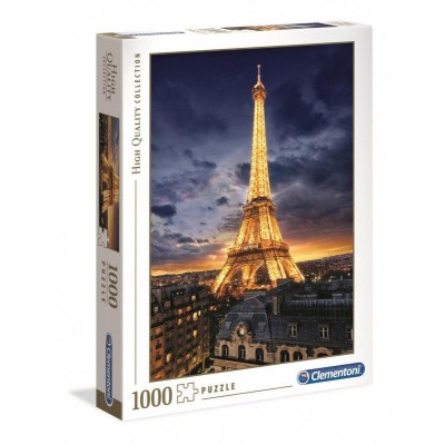 Puzzle 1000 elementów HQ Wieża Eiffela