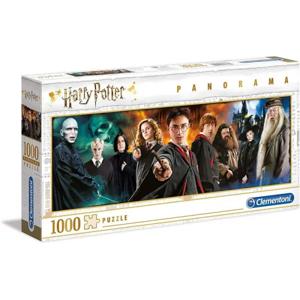 Puzzle 1000 elementów Panorama Harry Potter