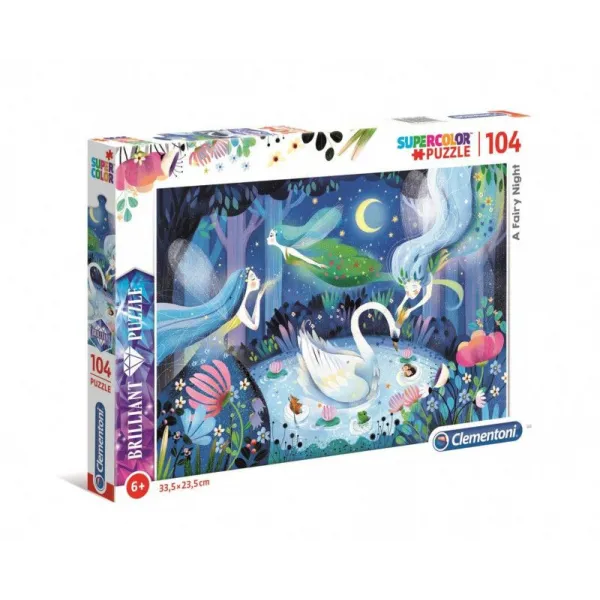 Puzzle Brilliant 104 elementy A Fairy Night