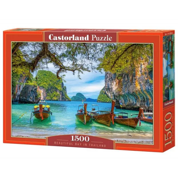 Puzzle 1500 elementów Tajlandia piękna zatoka