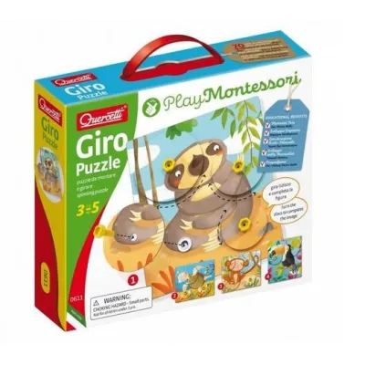 Puzzle zwierzęce Montessori