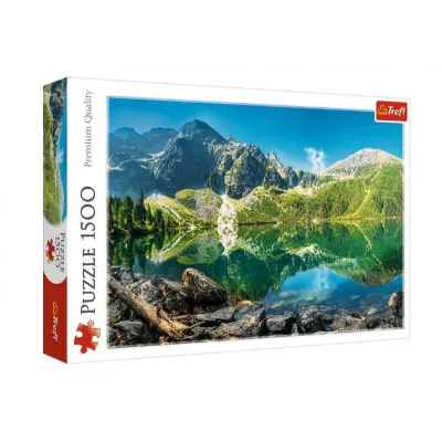 Puzzle 1500 elementów Jezioro Morskie Oko Tatry Polska