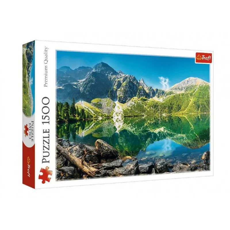 Puzzle 1500 elementów Jezioro Morskie Oko Tatry Polska