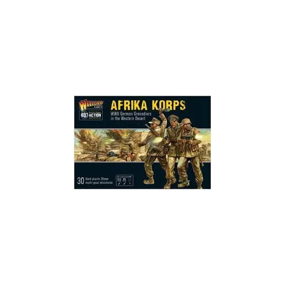 Bolt Action Afrika Korps WWII German Grenadiers
