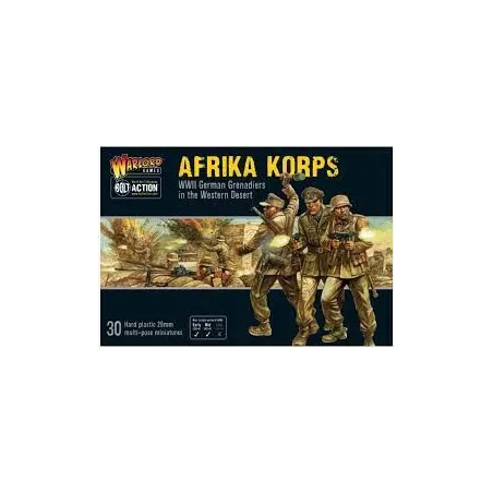 Bolt Action Afrika Korps WWII German Grenadiers