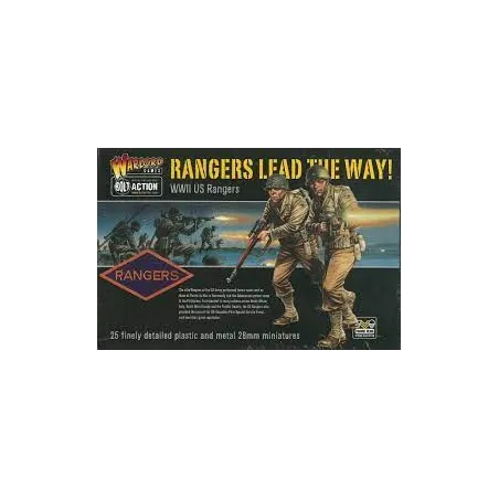 Bolt Action Rangers Lead The Way! WWII US Rangers