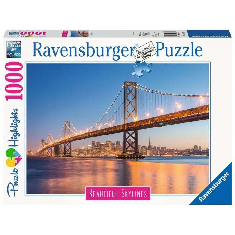 Puzzle 1000 elementów San Francisco
